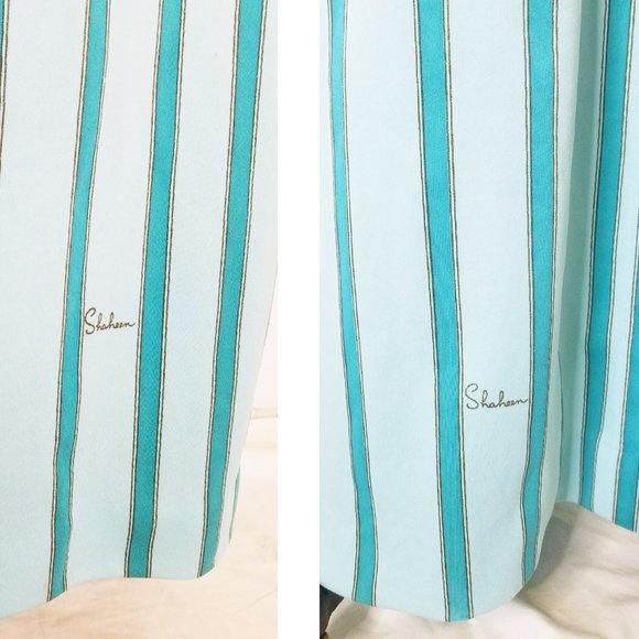 Egyptian Revival Alfred Shaheen Maxi Dress Med - Picture 7 of 8